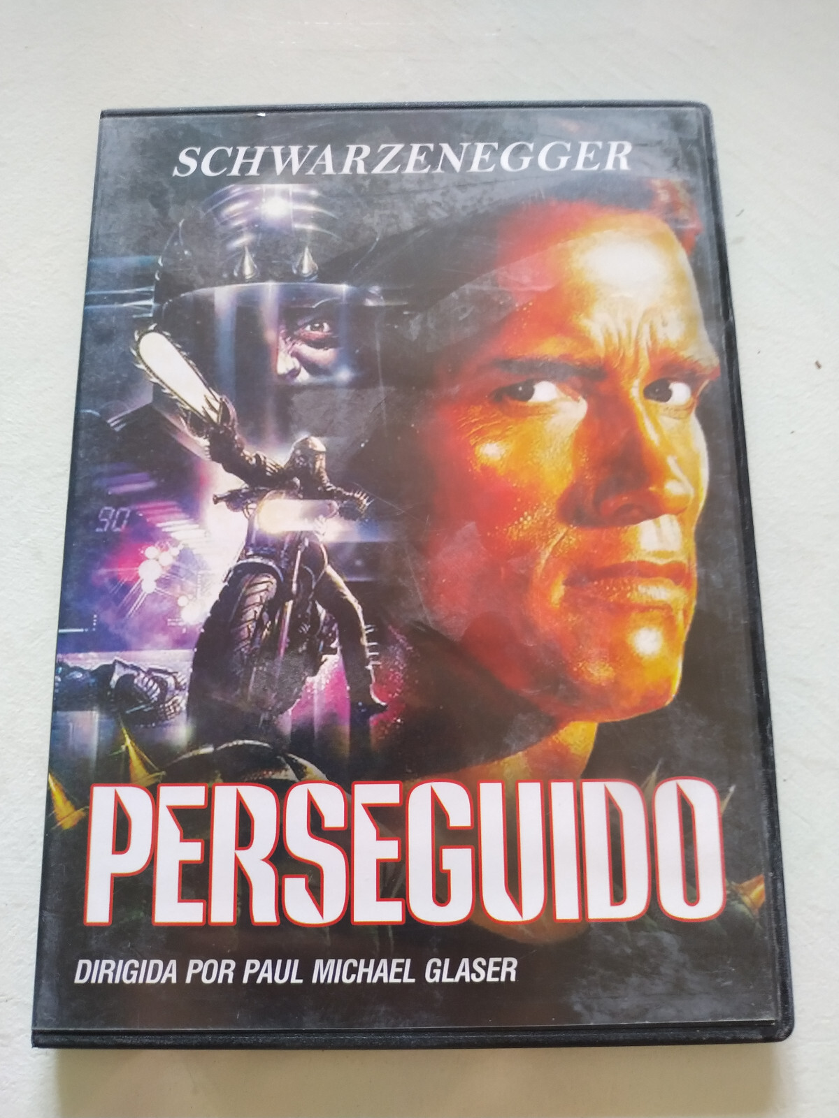 Perseguido Arnold Schwarzenegger MICHAEL Glaser - DVD Spanish English Region All
