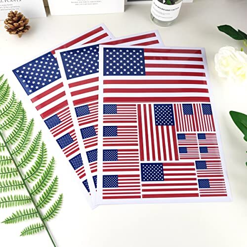 Waving American Flag Stripes Pairs | High Quality American Flag Bald E - Foto 9
