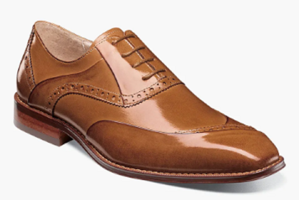 Wingtip Oxford Lace-Up Dress Shoes Memory Foam Cushioned Men\'s Oxfords Men main image 4