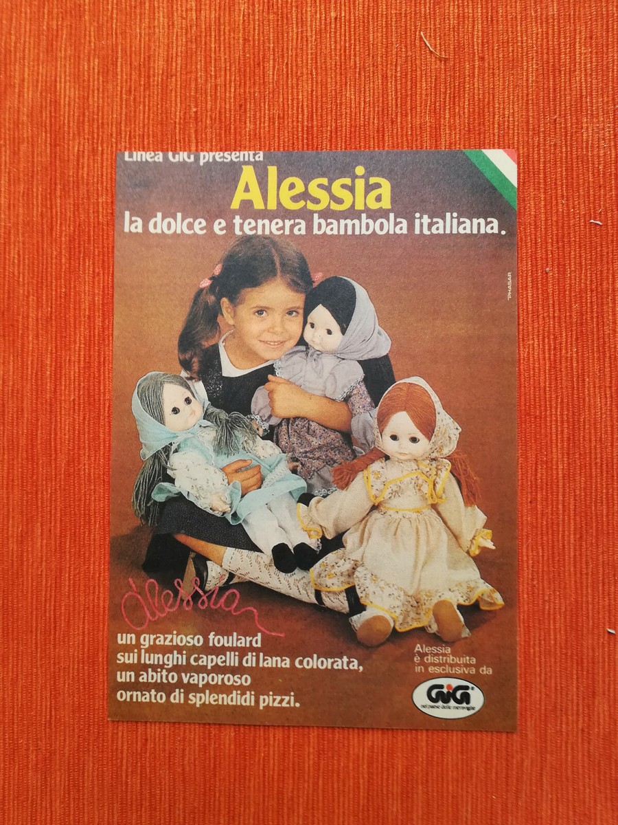 PUBBLICITA' ORIGINALE ADVERTISING BAMBOLE 