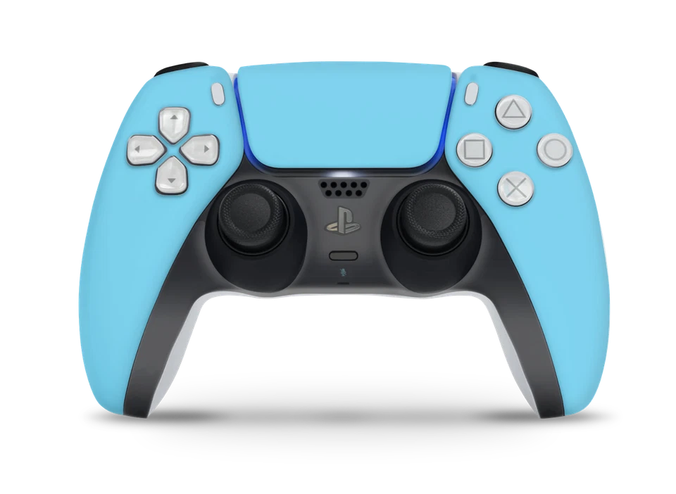 PS5 Controller Skin Playstation 5 Design Wrap Schutzfolie Cover einfarbig Uni - Bild 3 von 4