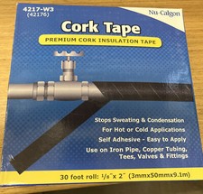 Nu-Calgon 4217-W3, Premium Cork Insulation Tape