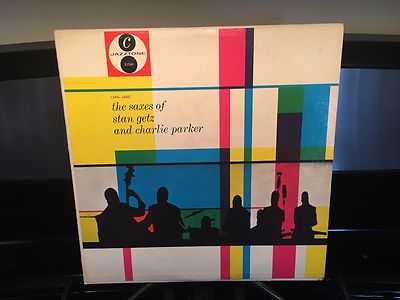 STAN GETZ (side 1) & CHARLIE PARKER (side 2) - The Saxes ~ JAZZTONE 1240 dg orig