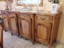 buffet bas ancien en merisier style Régence fabrication française