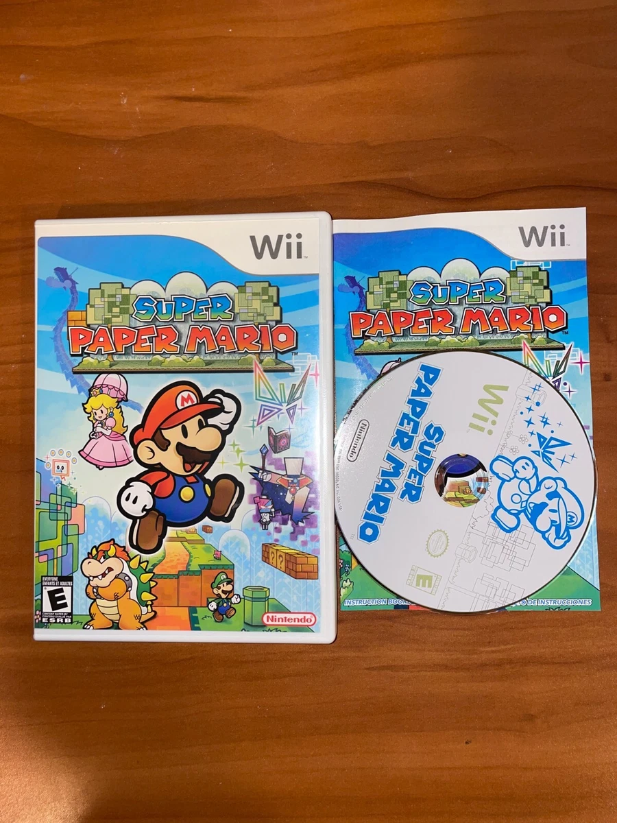 Super Paper Mario Nintendo Wii 2007