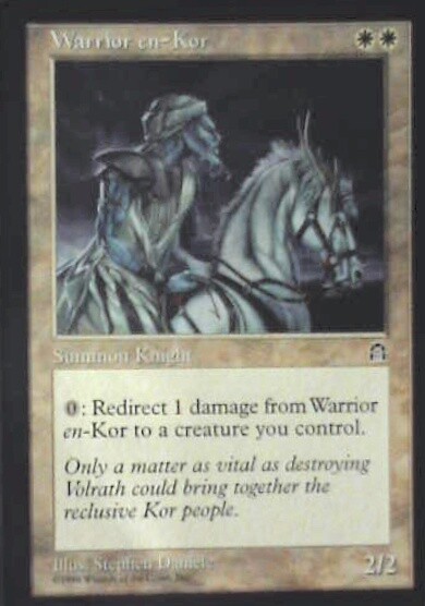 Warrior en-Kor - Stronghold: #23, Magic: The Gathering Lp R96