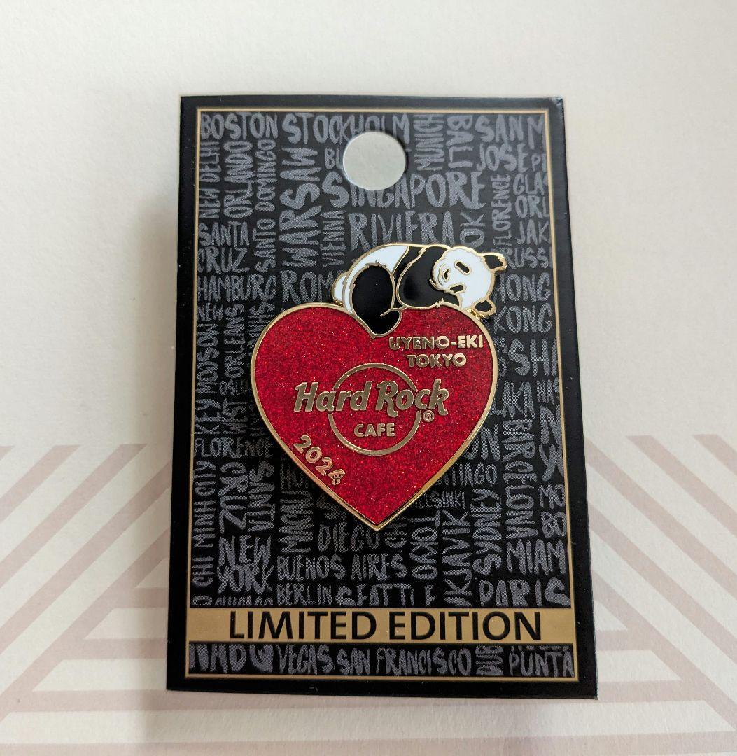 Hard Rock Cafe Pin UYENO-EKI TOKYO Ueno Pandas Pin Badge Japan