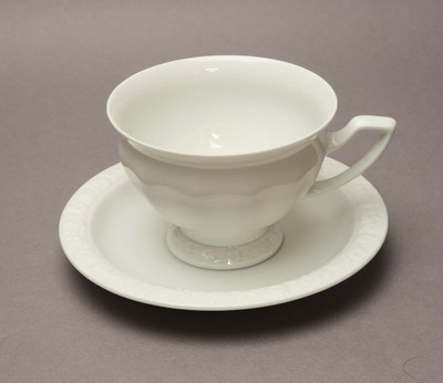 Rosenthal Maria Weiss Classic Rose 2 tgl Kaffeegedeck Tassen Untertasse