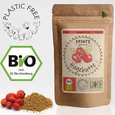 500g Bio Hagebuttenpulver Hagebutten Pulver ganze Hagebutte gemahlen Heckenrose