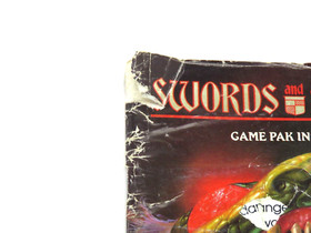 Swords & Serpents (NES, 1990) By Acclaim (Cartridge & Manual) NTSC