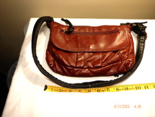 PURSE, LEATHER SHOULDER BAG, POCKETBOOK BUENO BRAND