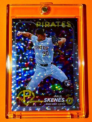 Paul Skenes RARE SILVER ICE REFRACTOR TOPPS ROOKIE CARD PIRATES INVESTMENT  RC! | eBay