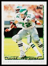 David Alexander, 1995 Topps, #181, Philadelphia Eagles,