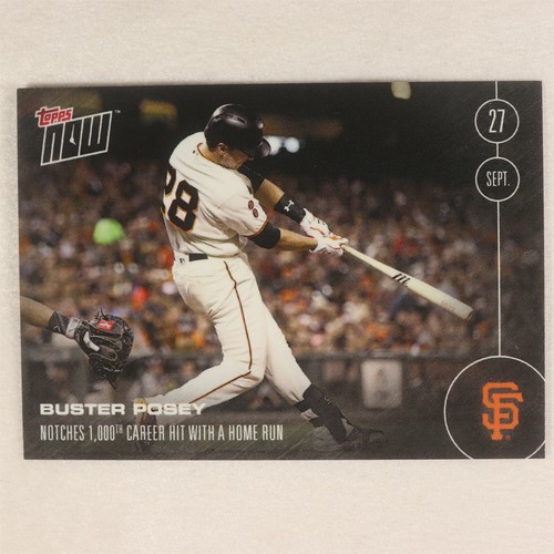 2016 Topps Now 511 Buster Posey