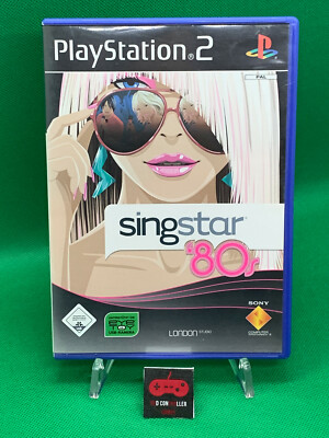 SingStar: 80s (Sony PlayStation 2, 2005, DVD-Box) ps2