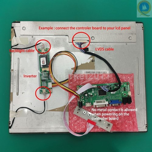 Kit de placa controladora de controlador LCD VGA DVI para LM171W02(TL)(B2) 1440X900 HD-MI - Imagen 3 de 3