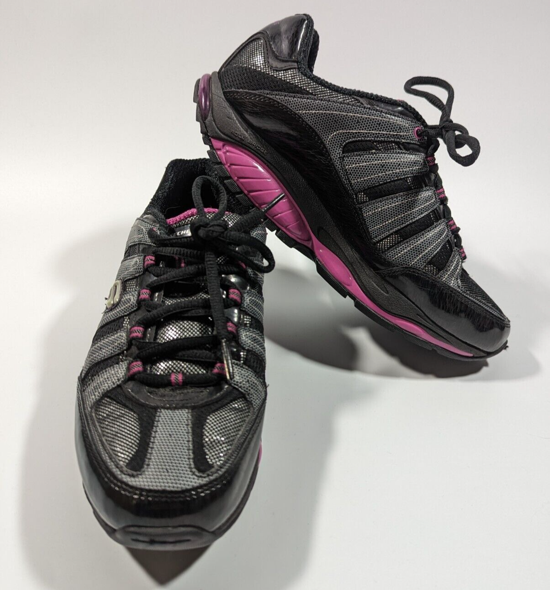 Skechers Shape Ups Women's UK6 Shoes Lace Up Casual Walking Sneakers SN12340