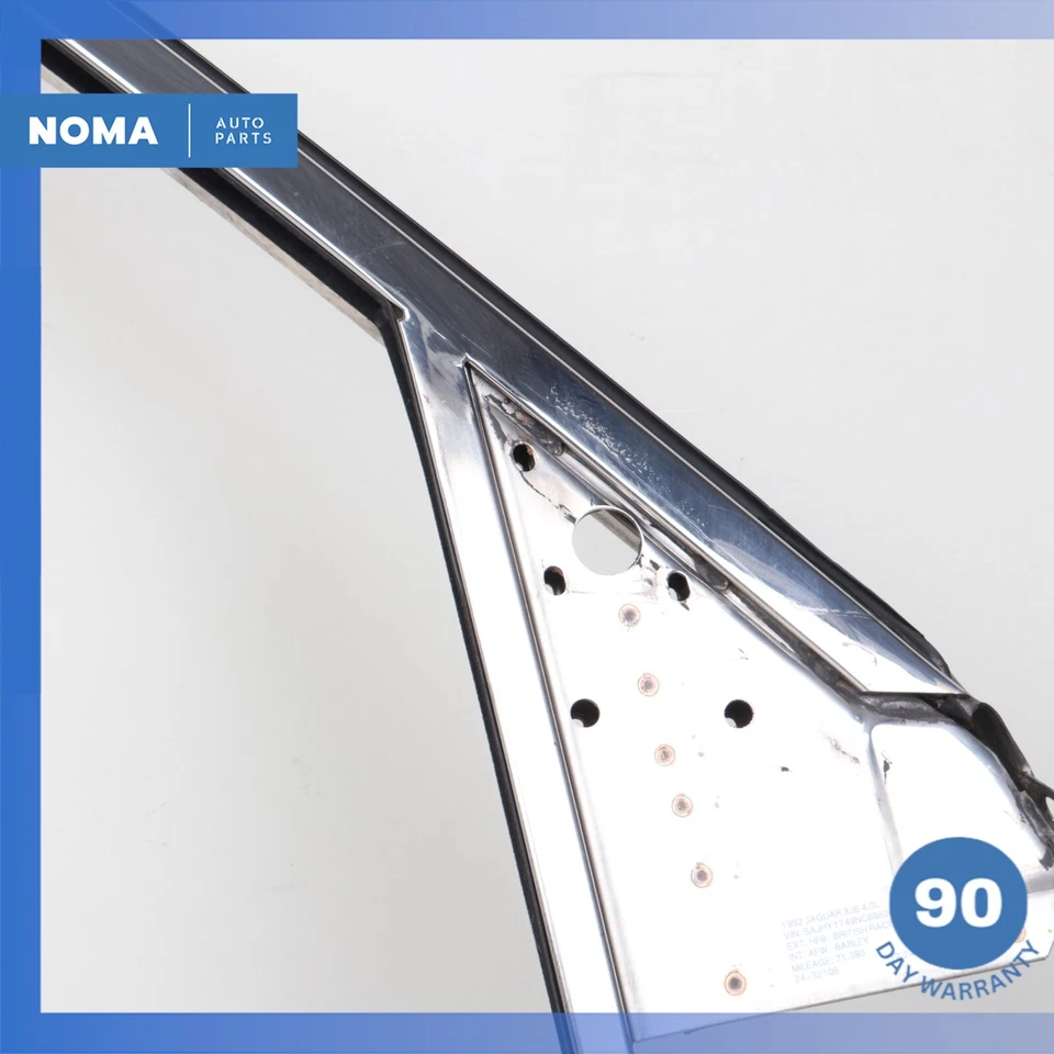 86-94 Jaguar XJ40 XJ6 XJ12 moldura de moldura de janela de porta externa frontal direita fabricante de equipamento original - Imagem 4 de 4