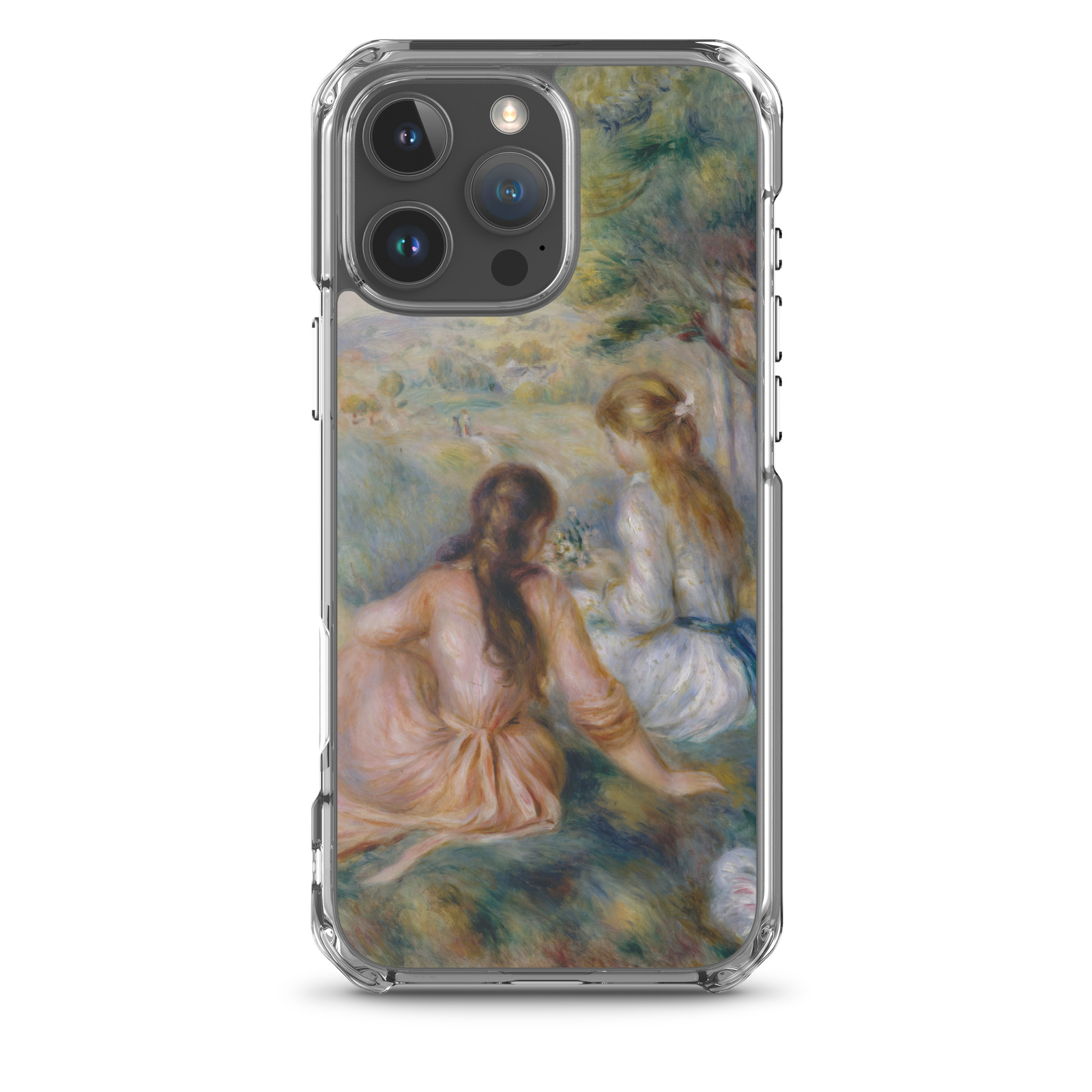 iPhone Case Masters of Art: In the Meadow - Auguste Renoir