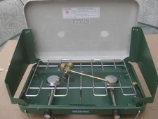 NOS Vintage Camp Stove/High Quality Outdoor Cooking/ Propane