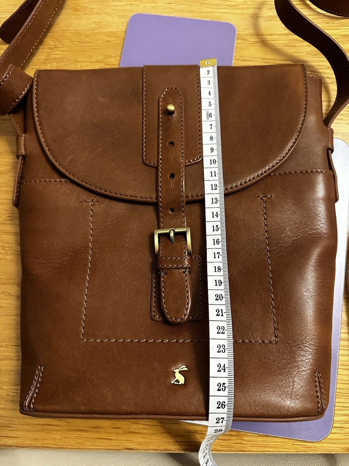 Joules Ladies Shoulder bag. Tan leather. Used very good condition. eBay