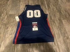 DAWN STALEY SIGNED TEAM USA WOMENS BASKETBALL JERSEY JSA COA AUTOGRAPHED HOF