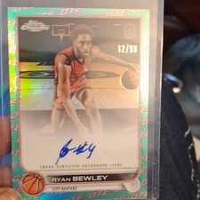 Topps 2022-23 Chrome OTE Ryan Bewley #CA-RB1 City Reapers Auto 12/99