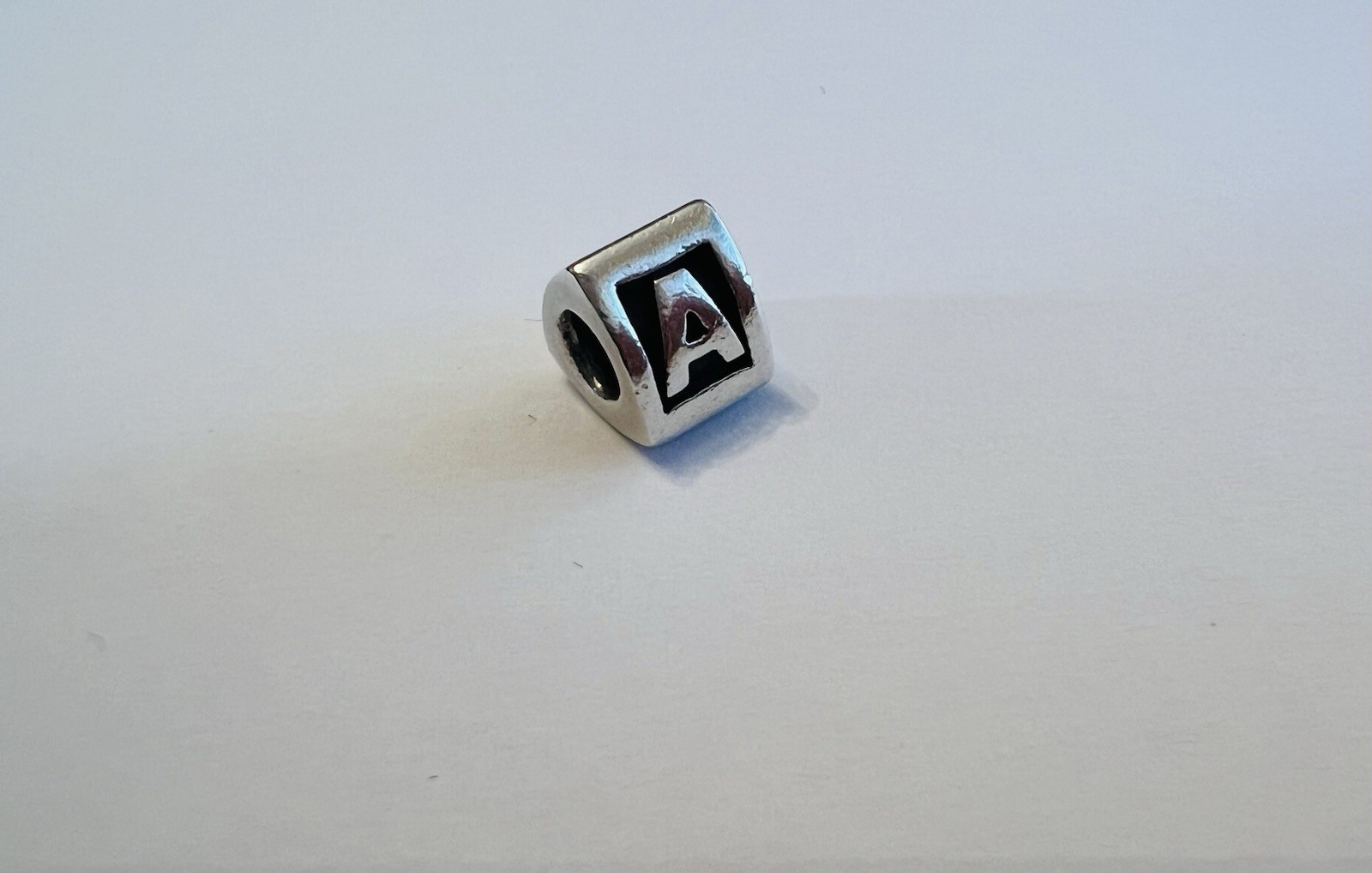 Authentic Retired Pandora Initial Charm “Letter A… - image 1