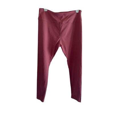 NWT   IUGA SilkFeel High Waisted Yoga Leggings- Pale Red Violet- XXL