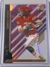 CAMERON RISING utes 2024 Leaf Pro Set Pure #23 Holo Bronze 9/49 (U1)