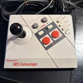 Authentic 1987 Nintendo NES Advantage Joystick Controller With Manual