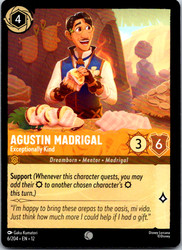 Agustin Madrigal - Exceptionally Kind Wilds Unknown 6/204 Common