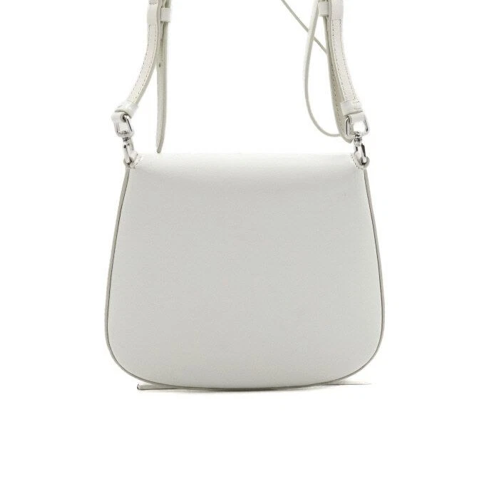 Prada Sac à bandoulière mini Cleo brossé blanc 1BH188 152892352 [U] - Photo 4/4
