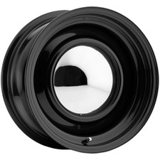 Allied 61b Smoothie 15x6 5x55x5.5 6mm Black Wcap Wheel Rim 15 Inch