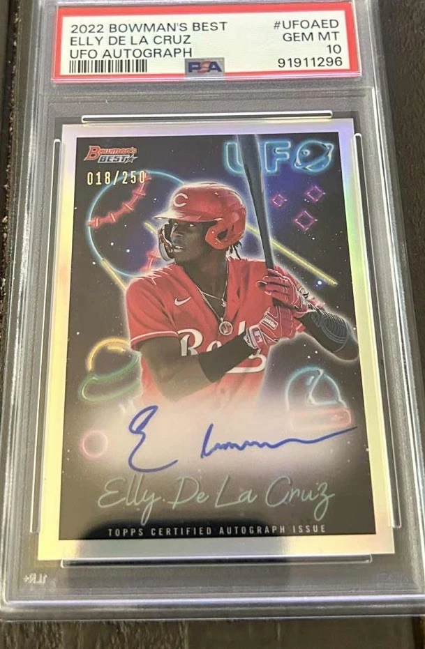 2022 Bowman's Best - Elly De La Cruz #UFOA-ED for sale | eBay