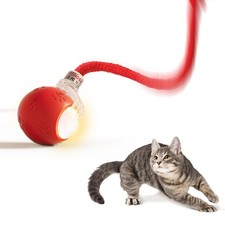 Interactive Cat Toy, Motion Activated, RGB Lighting, 2 Speed, 3 Modes, Indoor