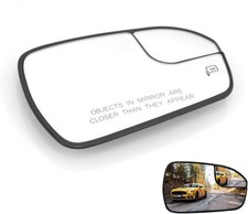 Mirror Glass Passenger Right Side Compatible with 2013-2020-Passenger Right Side