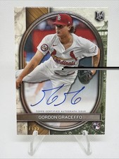 2025 Topps Museum Collection 147/199 Gordon Graceffo Rookie Auto Cardinals RC
