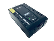 CyberPower CP825LCDa Intelligent LCD UPS System, 825VA/450W, 8 Outlets, AVR