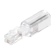 Phone Cord Detangler, 360  Swivel Anti Tangle Landline, Clear White