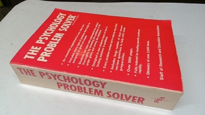 			The Psychology Problem Solver, Staff of REA, Research and Educati		