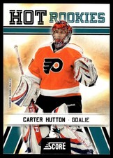 2010-11 Score Hot Rookies Carter Hutton Rookie San Jose Sharks #532