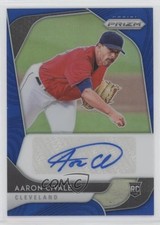 2020 Panini Prizm Rookie Blue Prizm 67/99 Aaron Civale #RA-AC Auto RC 0lv2