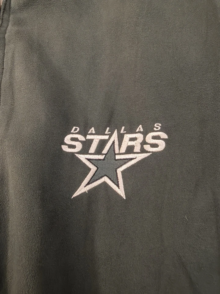 Vintage Antigua Dallas Stars NHL Mens Full Zip Jacket Green Size XL - Image 3 of 4