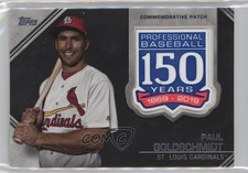 2019 Topps Update 150th Anniversary Manufactured Paul Goldschmidt Patch 10k8