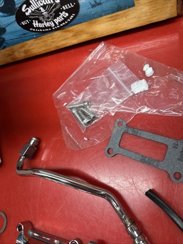 harley baker transmission Vent Oil Fill Trans Evo 5 Speed Motor Breather Unkown - Picture 8 of 24
