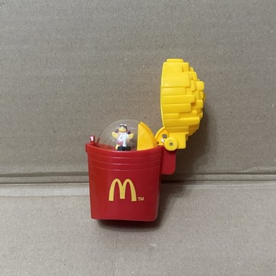 McDonalds 1996 Pommes Chips Flip-Top Dancing Girl Happy Meal Spielzeug