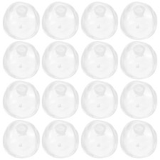 20pcs Stress Ball Shell: Fillable Transparent Tpr Baubles-Clear Shells