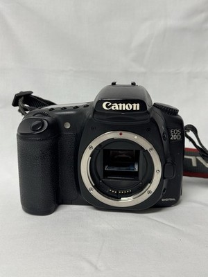 Canon EOS 20D 8.2MP DSLR Body Digital SLR EF EF-S Mount w/ Strap Battery CF Card