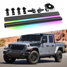 2pcs Electric Running Boards Power Side Steps Fits For Gladiator Jt 2019-2026
